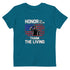 Honor The Fallen Thank The Living Memorial Day Organic cotton kids t-shirt - Mainstream Freedom